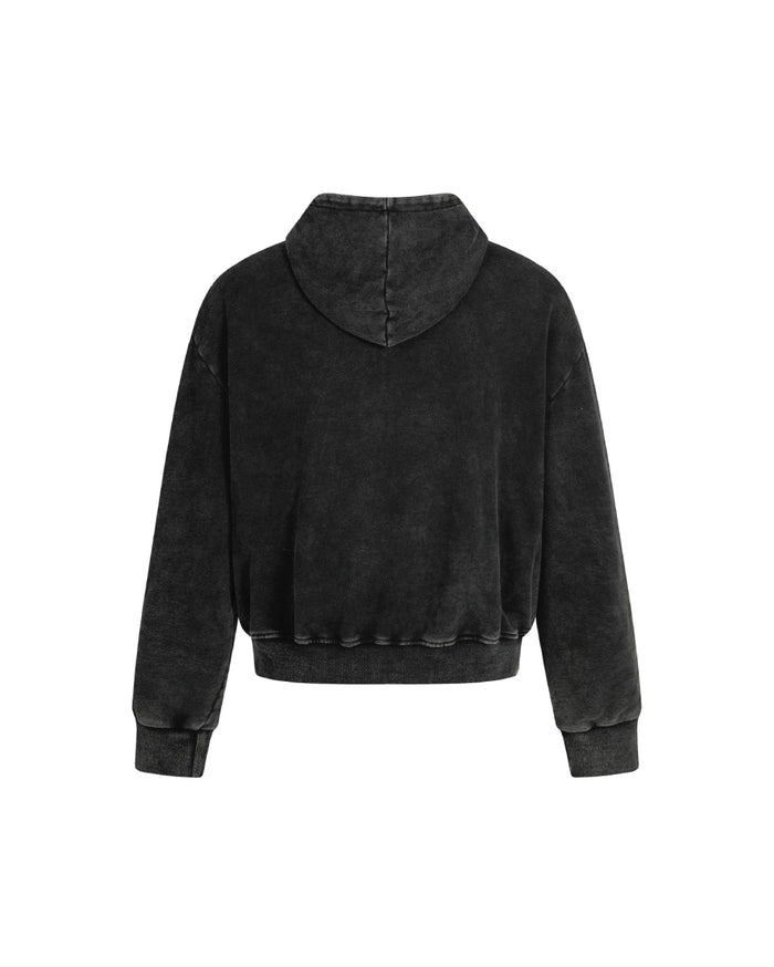 Asymmetrical Zip-Up Hoodie