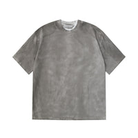 425g GREY DISTRESSED T-SHIRT