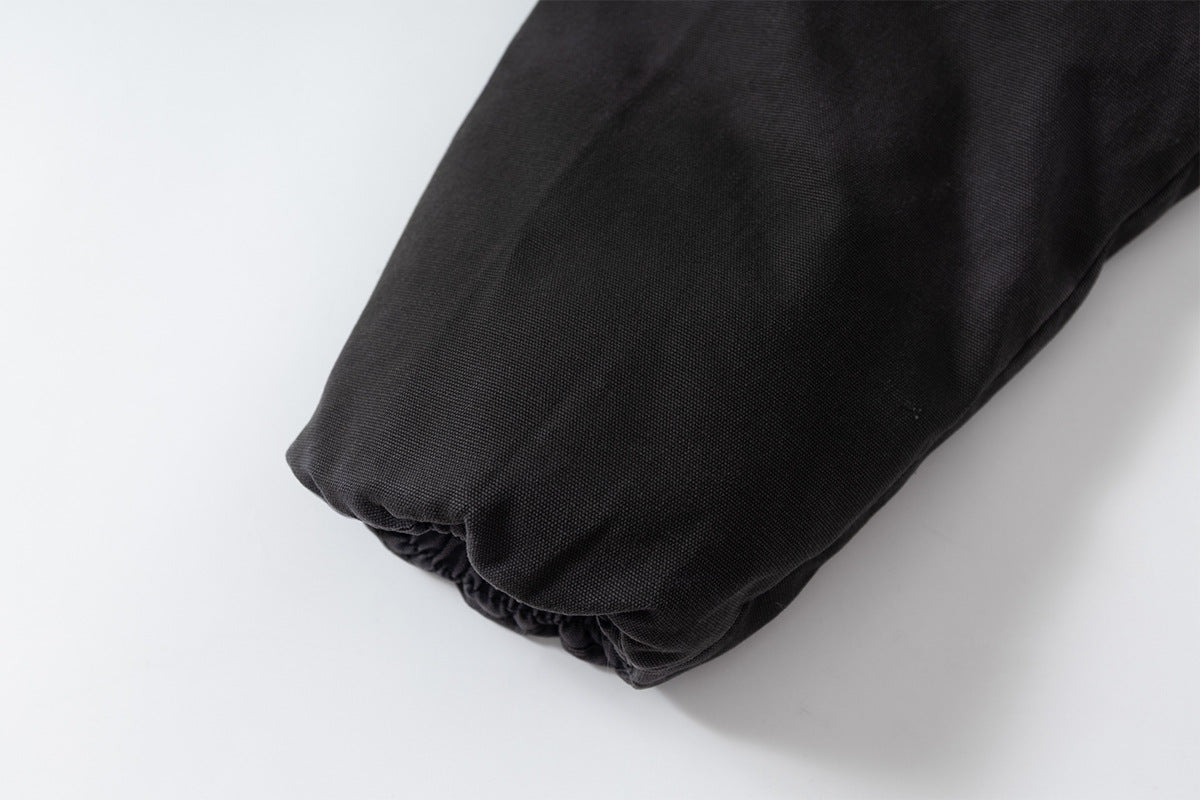 Asymmetrical Zip Hooded Jacket