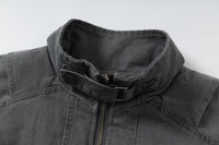 Classic Baggy Flight Funnel Denim Jackets