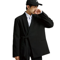 Warped Breasted Blazer