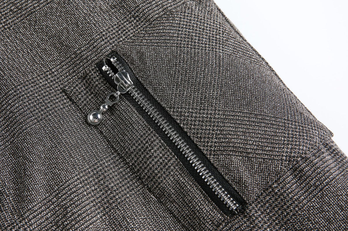 Grey Faux Fur Hooded Flight Jacket