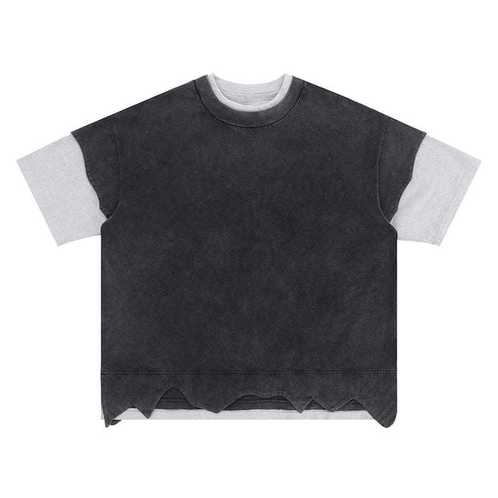 300g Layered Cutout T-shirt