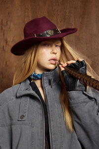 Classic Baggy Flight Funnel Denim Jackets