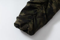 Army Green Hooded Layer Jacket