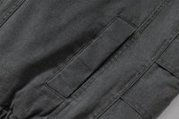 Classic Baggy Flight Funnel Denim Jackets