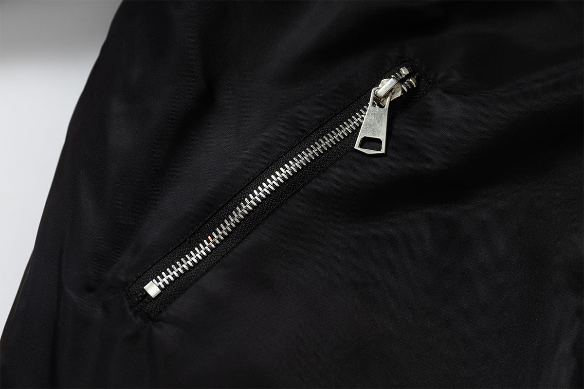 Oversize Faux Fur Flight Bomber Jacket