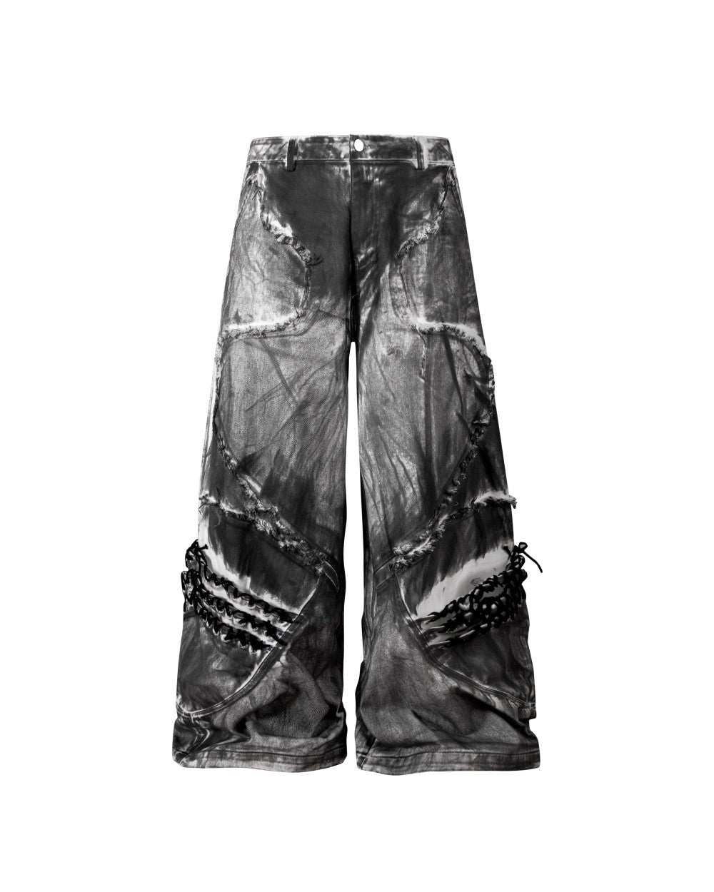 Spaced Metal Gather Pants