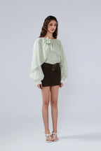Green Iris Cloak Shirt