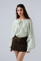 Green Iris Cloak Shirt