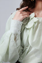 Green Iris Cloak Shirt