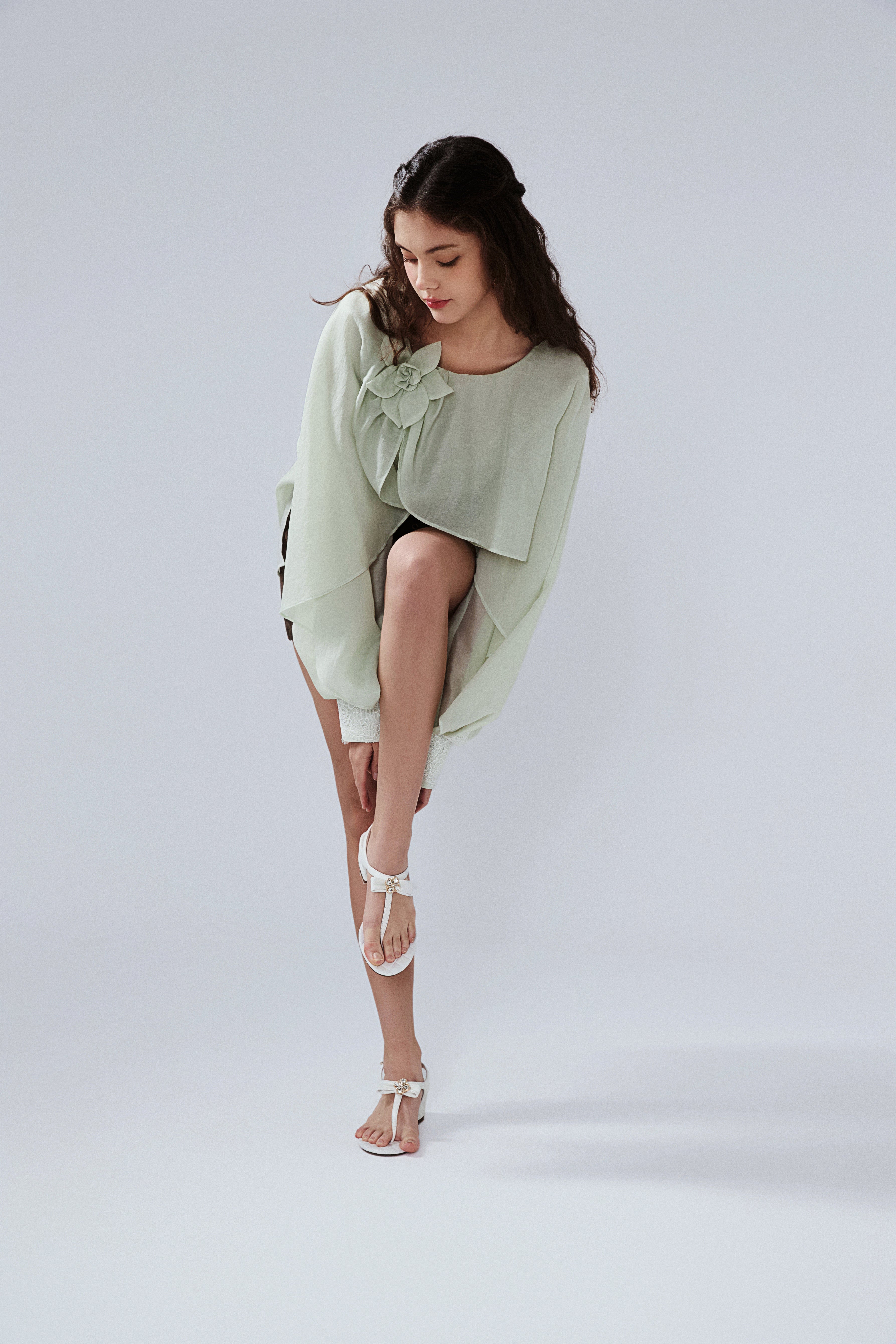 Green Iris Cloak Shirt