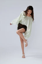 Green Iris Cloak Shirt