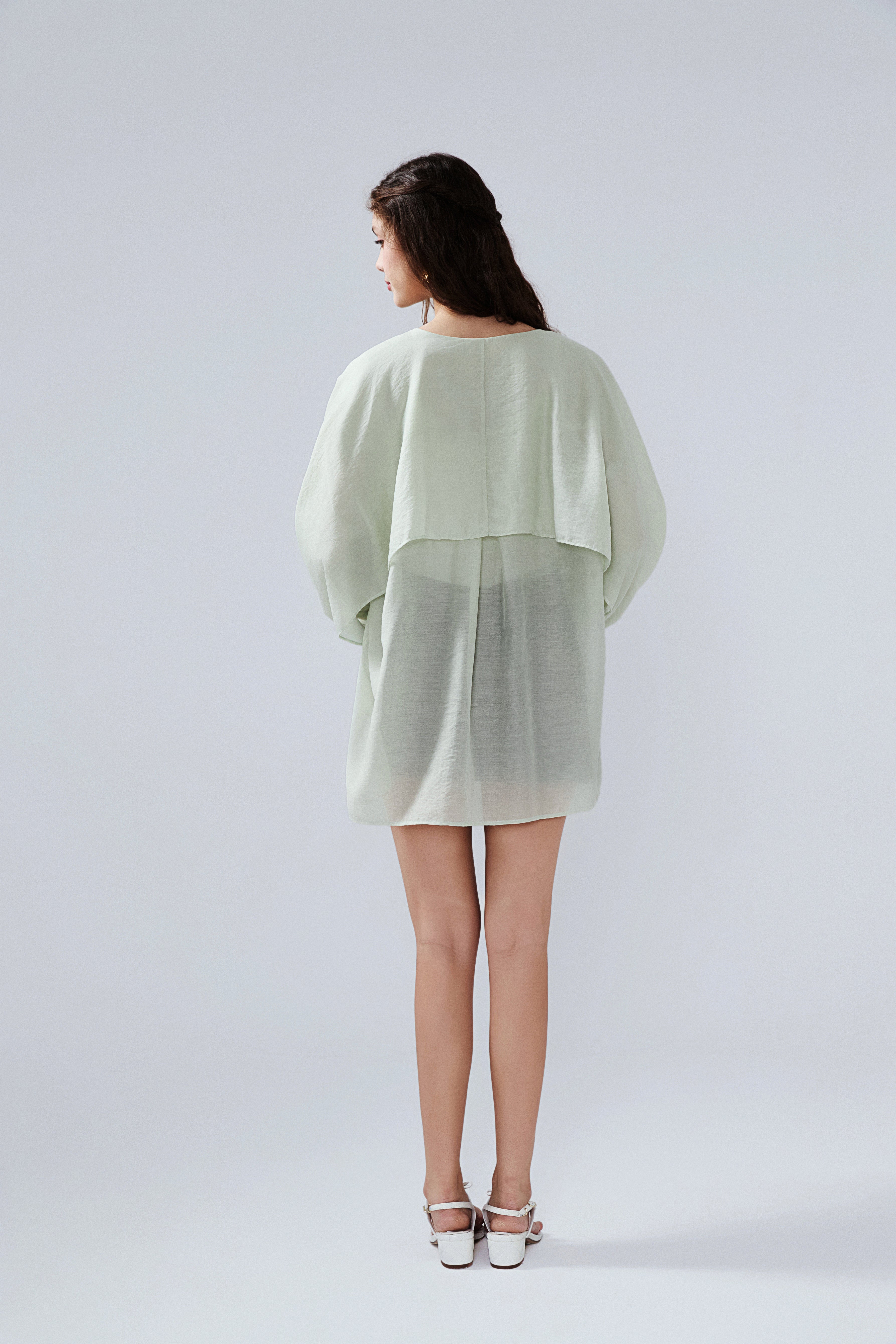 Green Iris Cloak Shirt