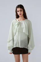 Green Iris Cloak Shirt