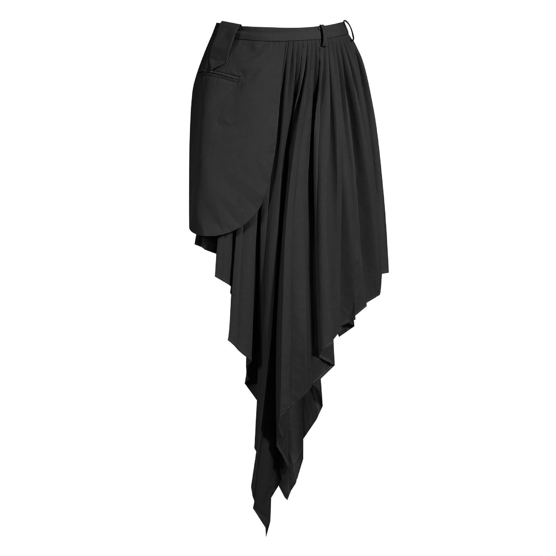 PLEATED SUIT DRESS