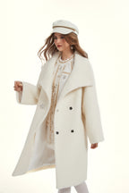 Beige Wool Coat