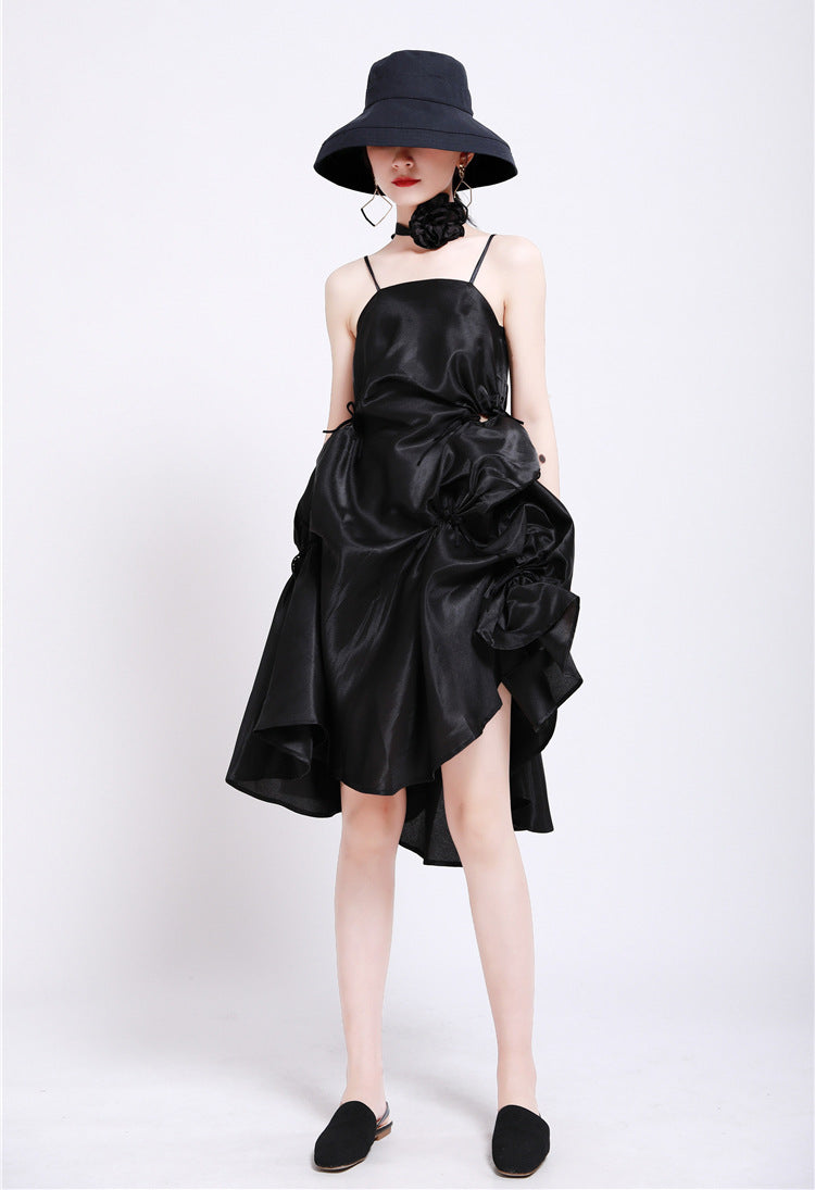 PRINCESS GATHERED DRESS