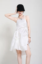 PRINCESS GATHERED DRESS