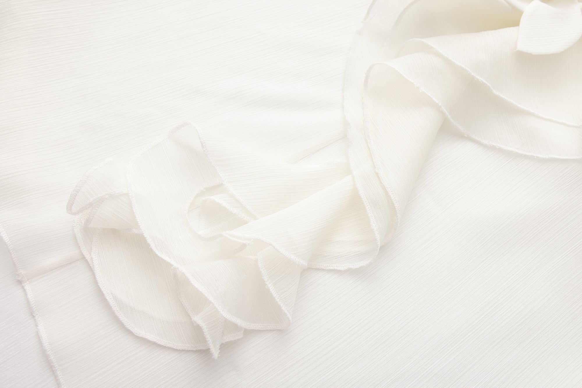 Fine Glittering White Iris Shirt