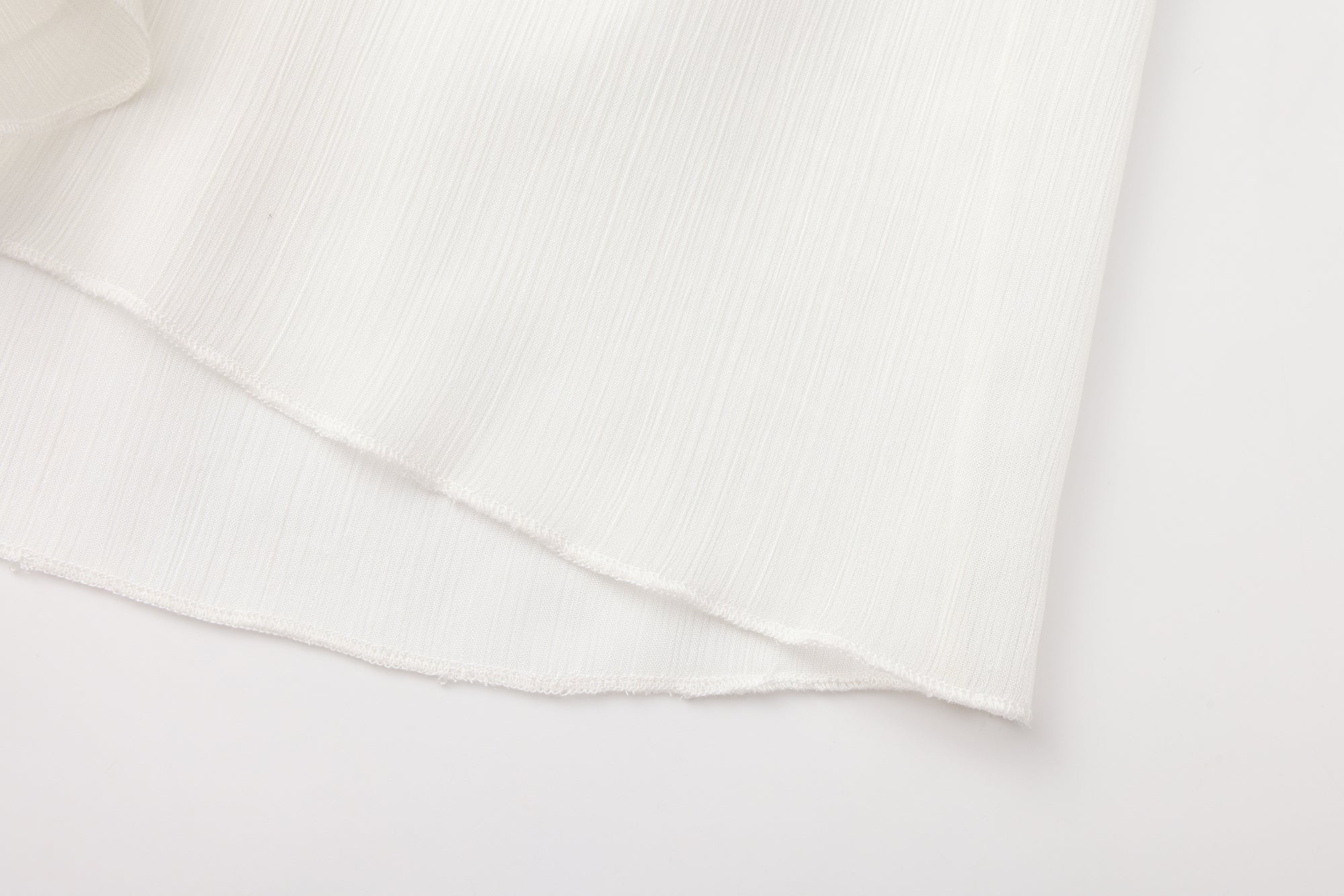 Fine Glittering White Iris Shirt