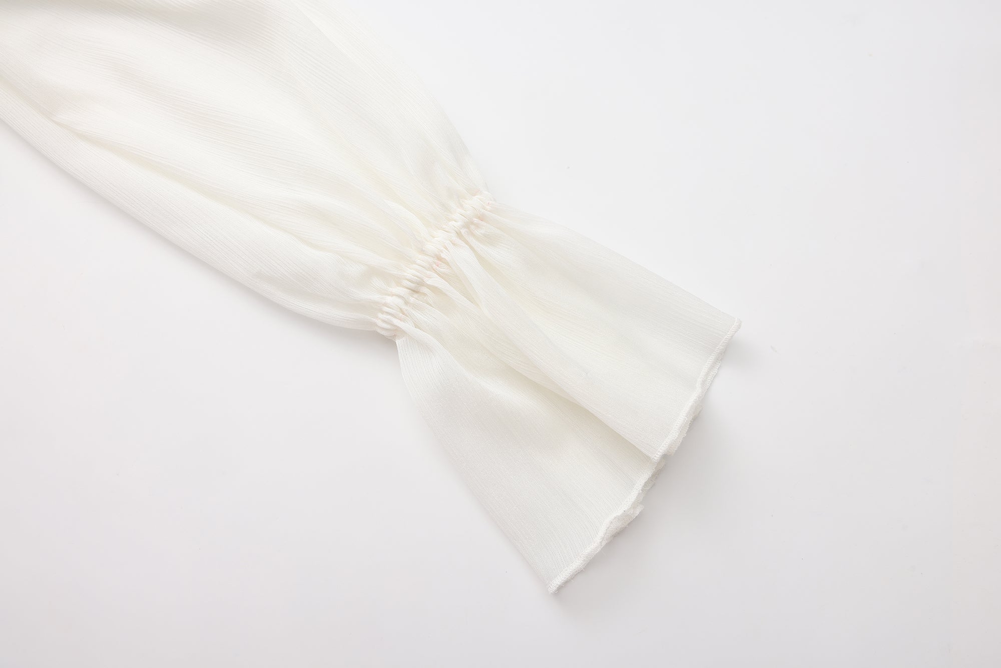 Fine Glittering White Iris Shirt