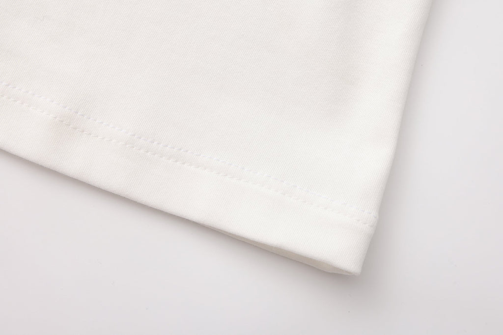 White Cat Short Sleeved Tee