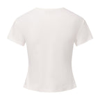 White Cat Short Sleeved Tee
