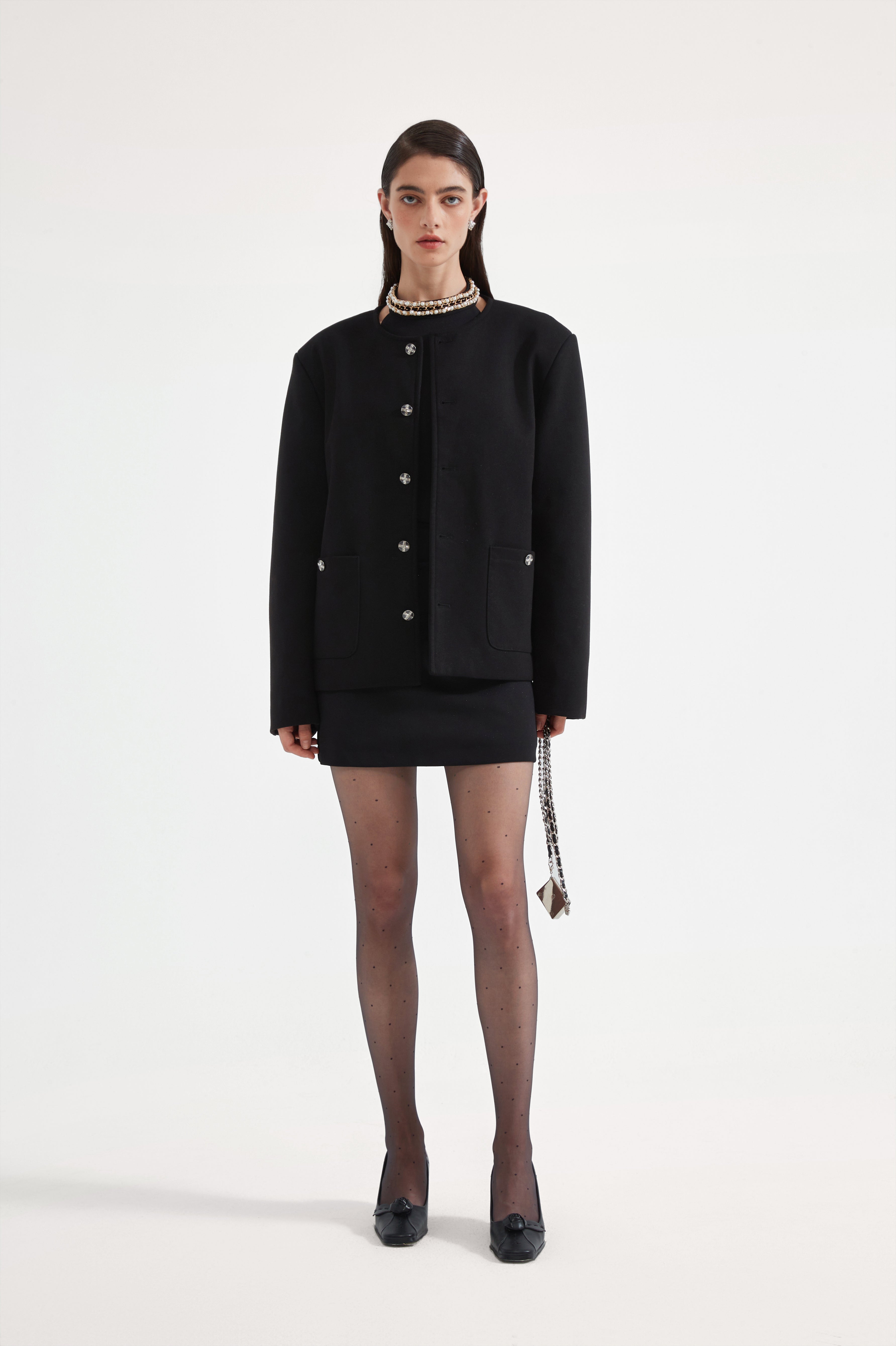 Black Oversized Coat