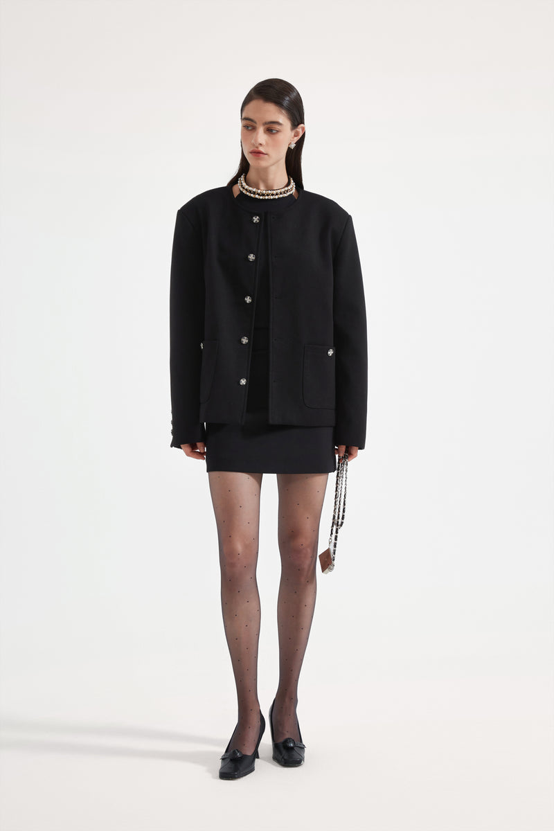 Black Oversized Coat
