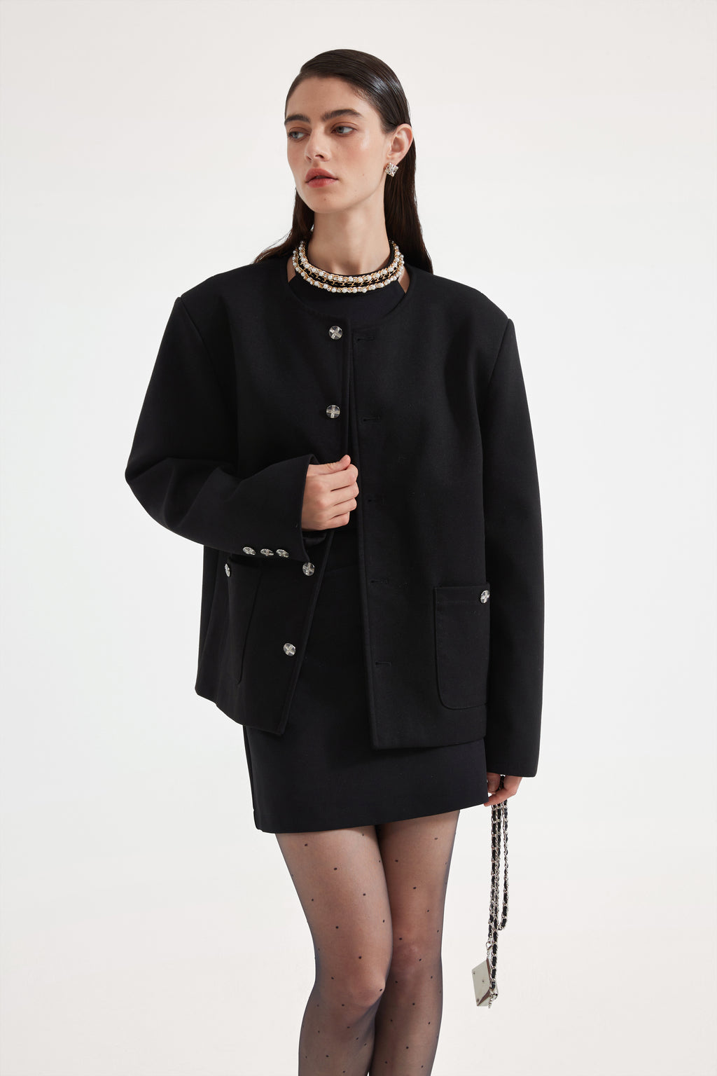 Black Oversized Coat