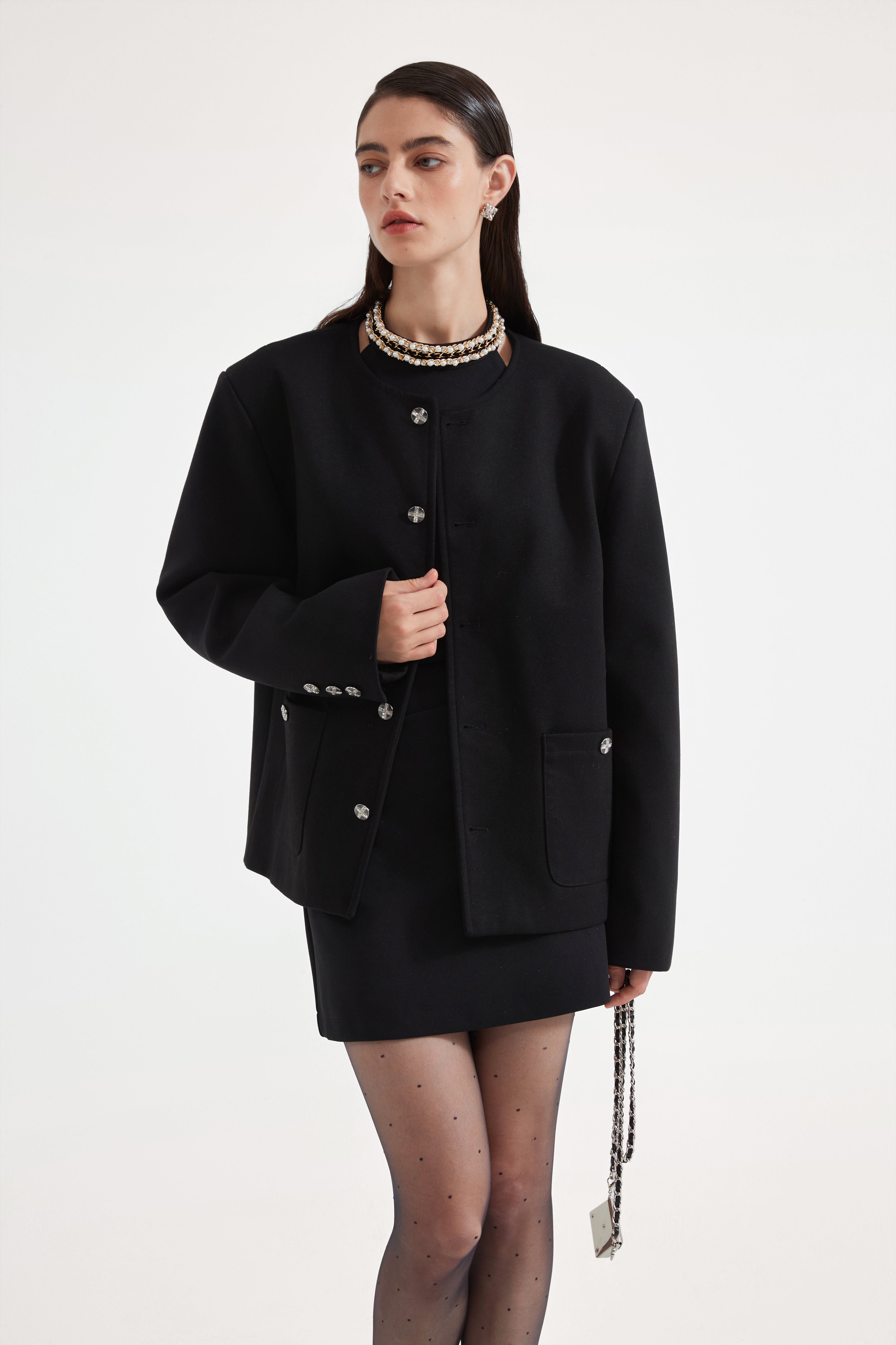 Black Oversized Coat