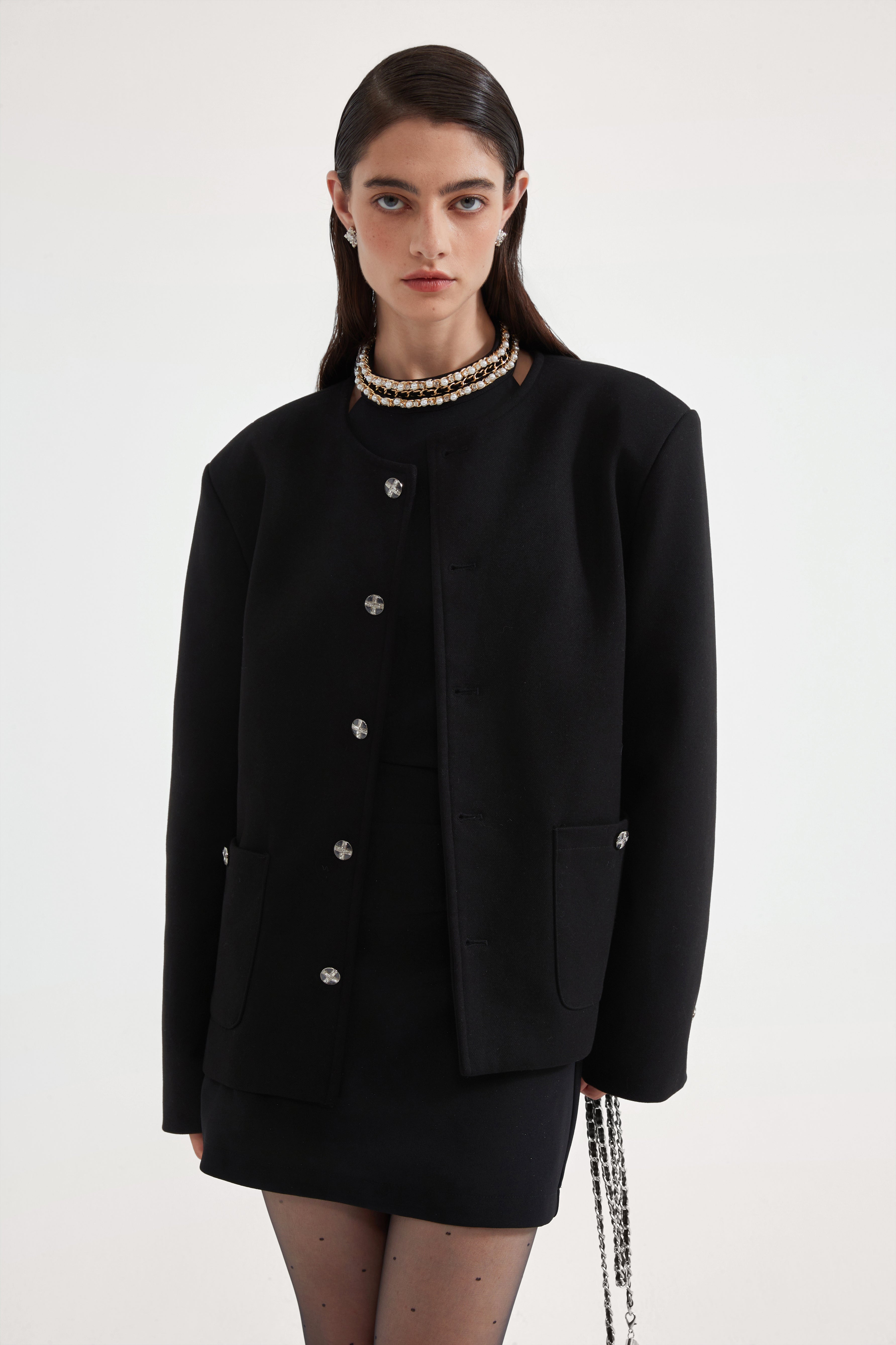 Black Oversized Coat