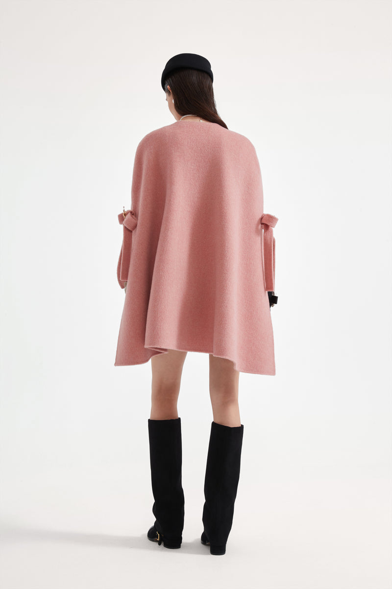 Pink Bow Cape