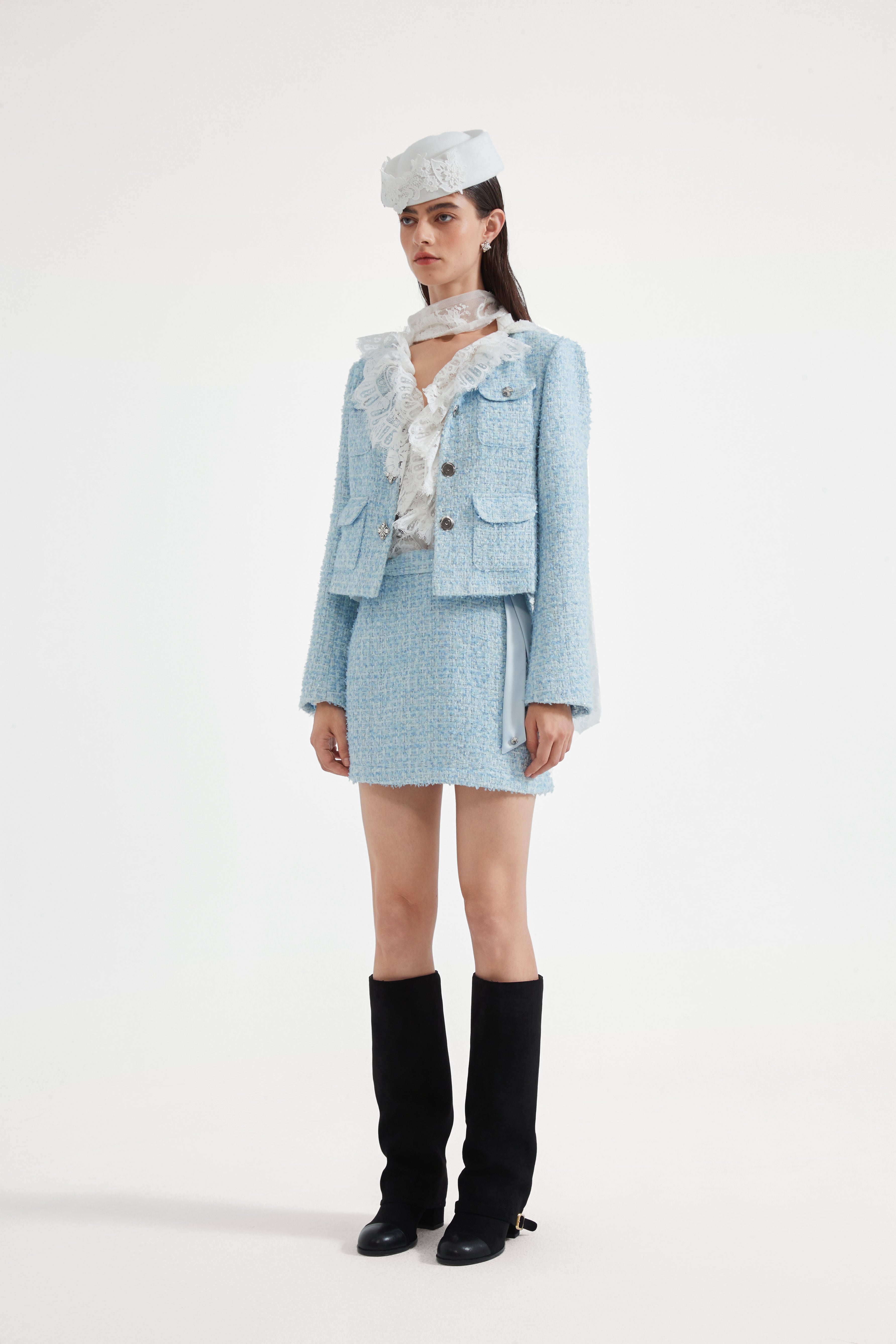 Blue Tweed Jacket