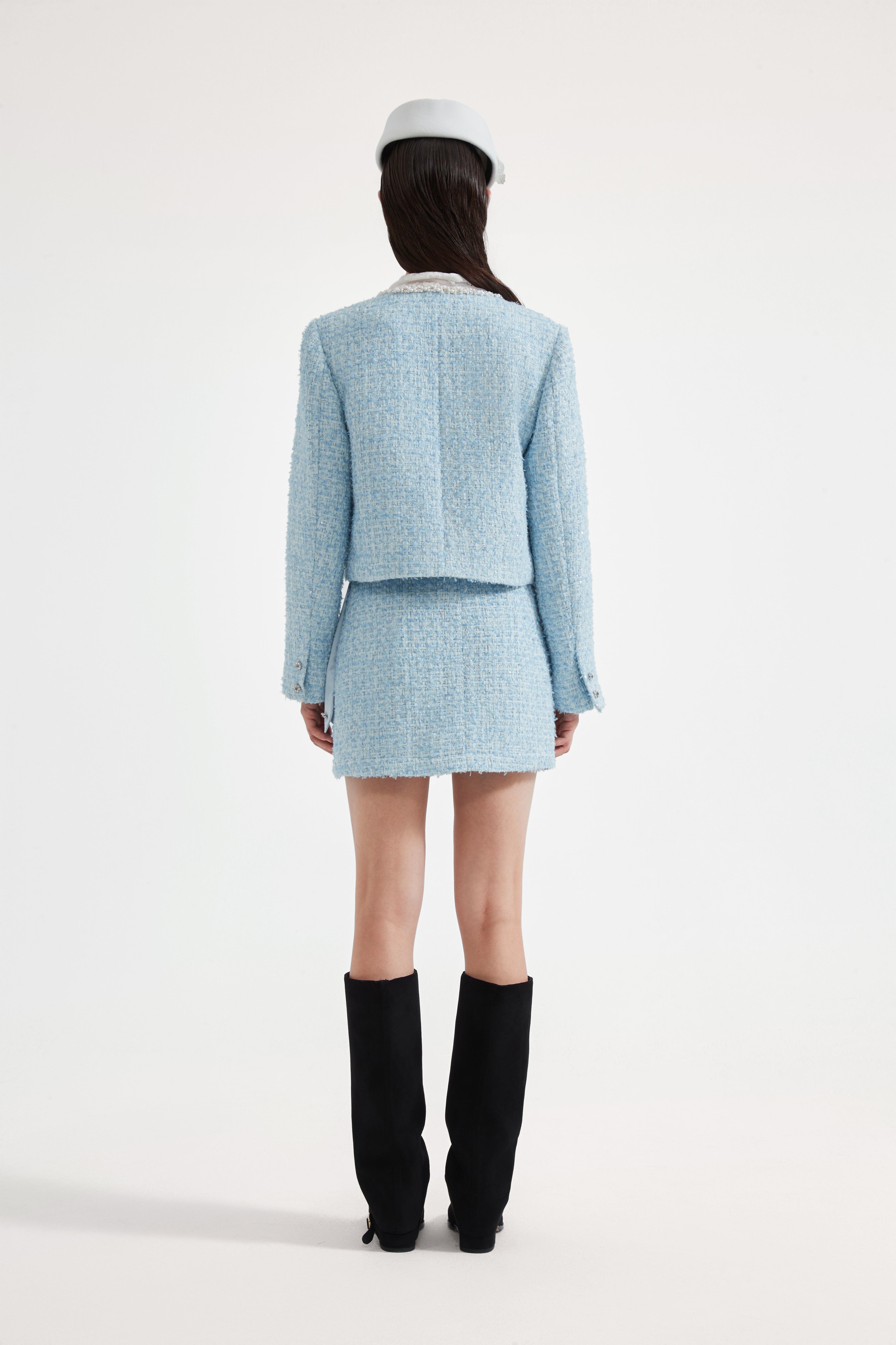 Blue Tweed Jacket