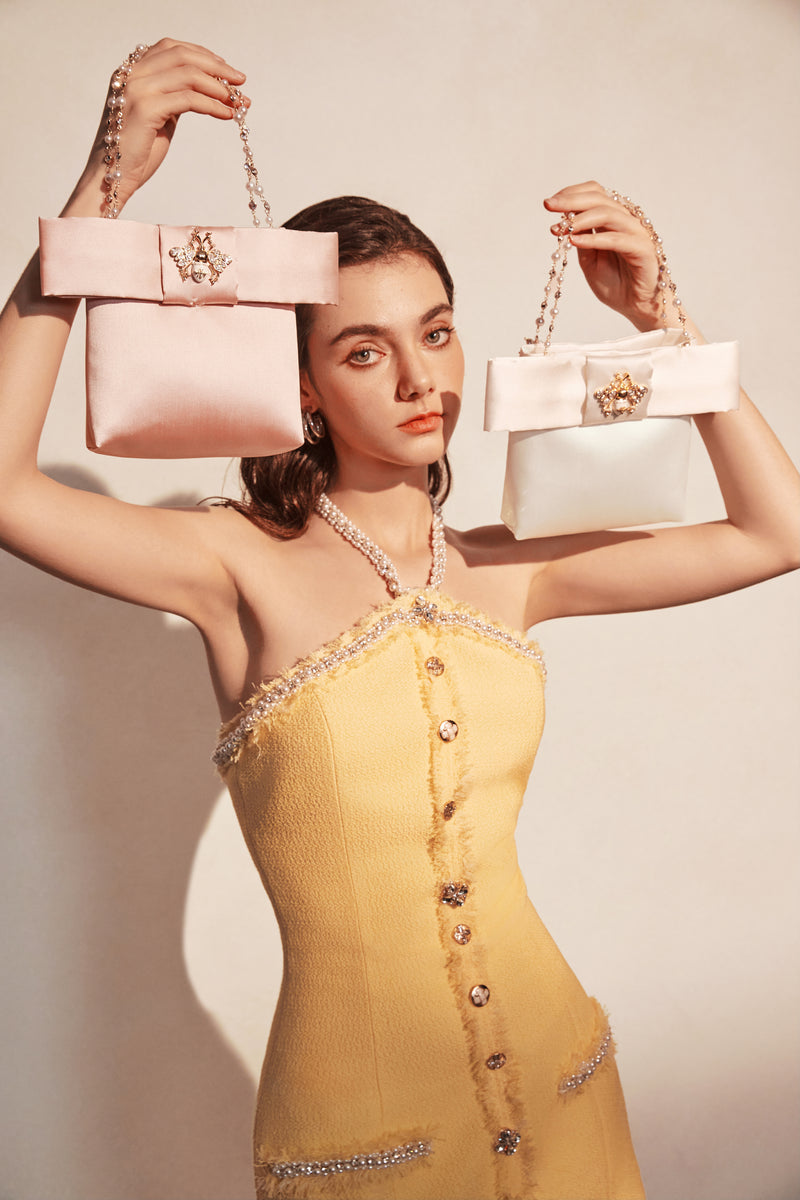 Pink Bowknot Handbag