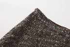 Coffee-Colered Tweed Pencil Skirt