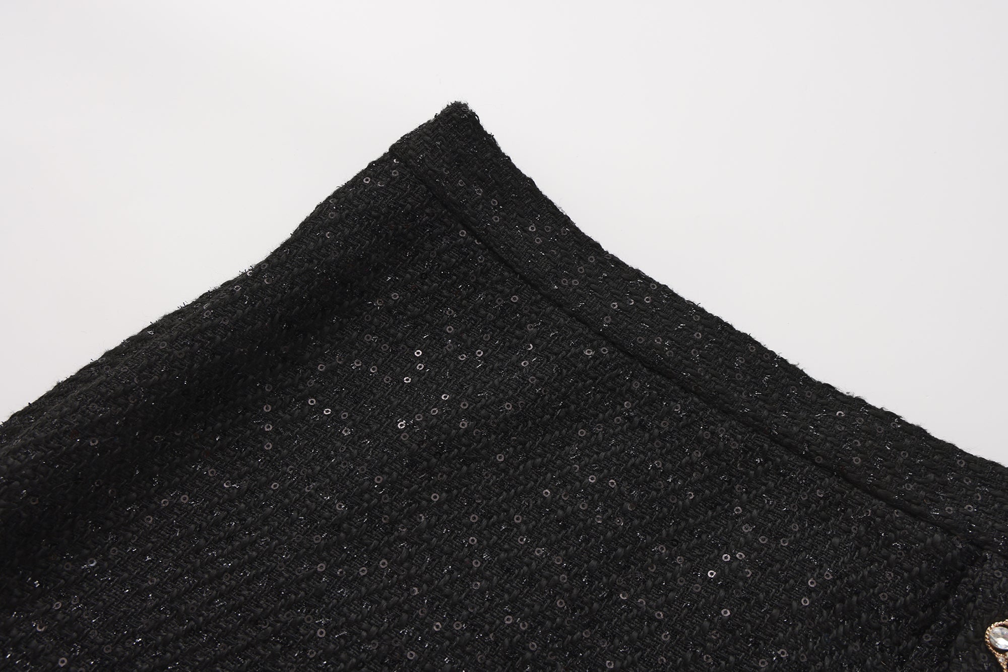 Black Woven Halter Top & Dress