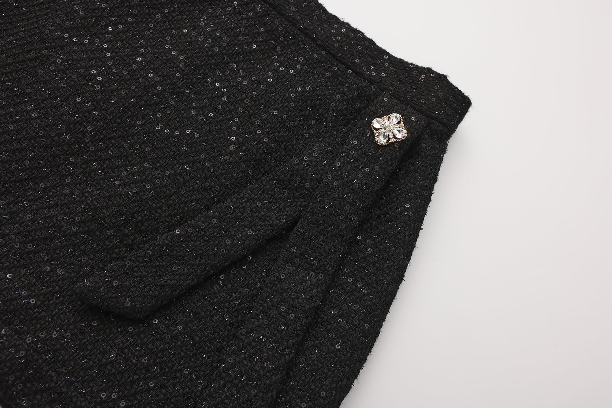 Black Woven Halter Top & Dress