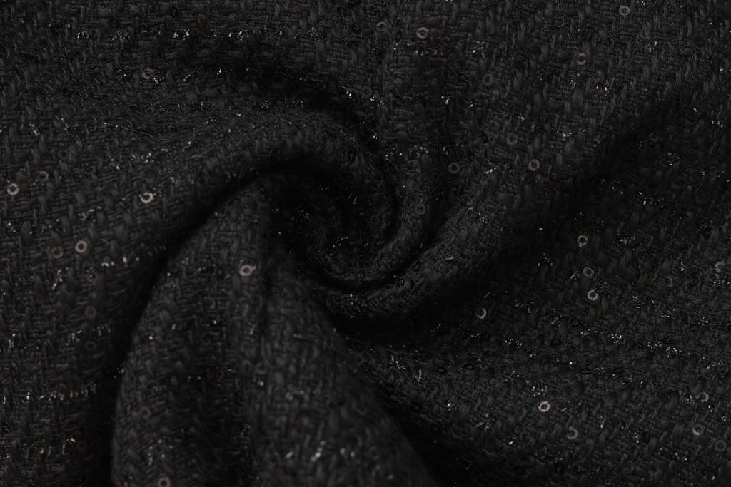 Black Woven Halter Top & Dress