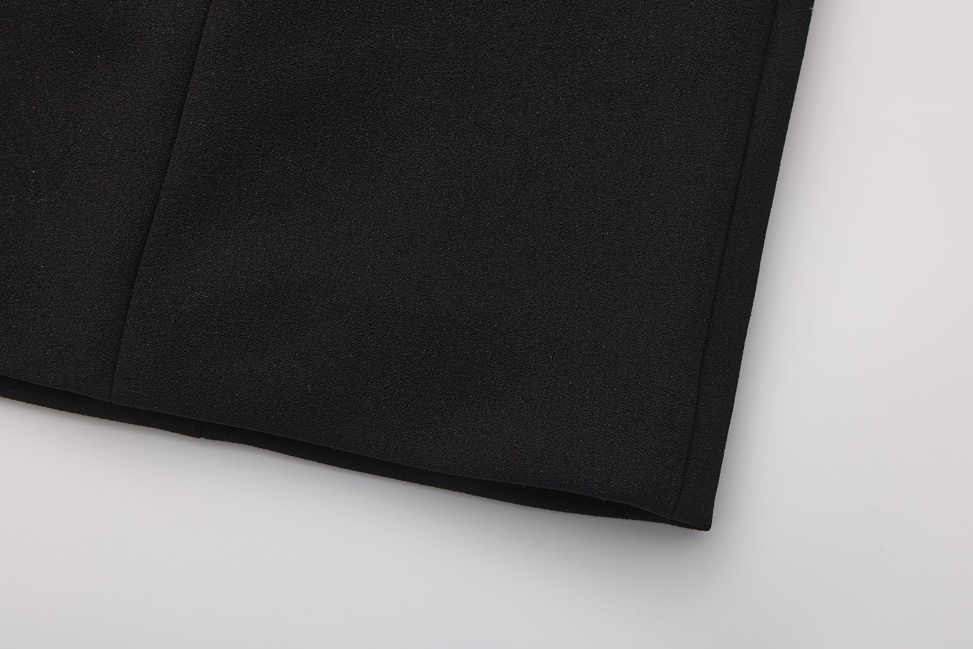 Black Bow Collared Waist-Cinching Dress