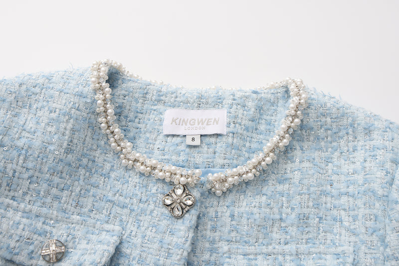 Blue Tweed Jacket