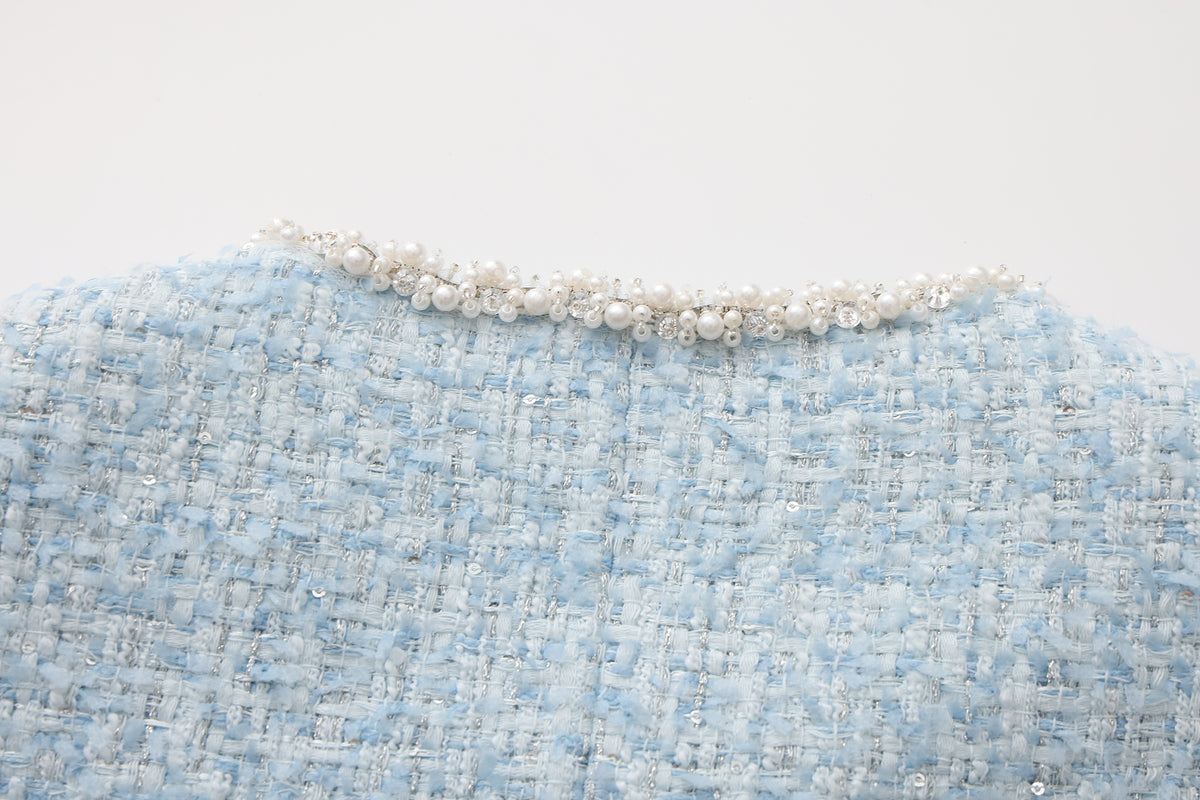 Blue Tweed Jacket
