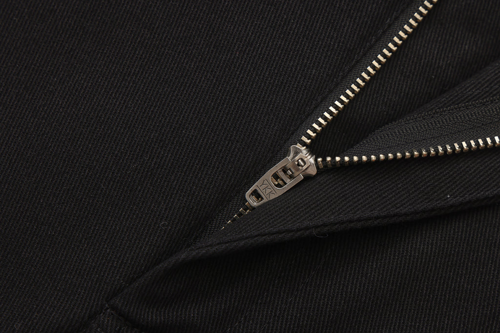 Black Fitted Flare Jeans