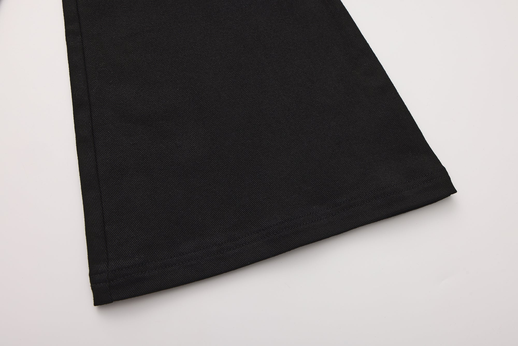 Black Fitted Flare Jeans