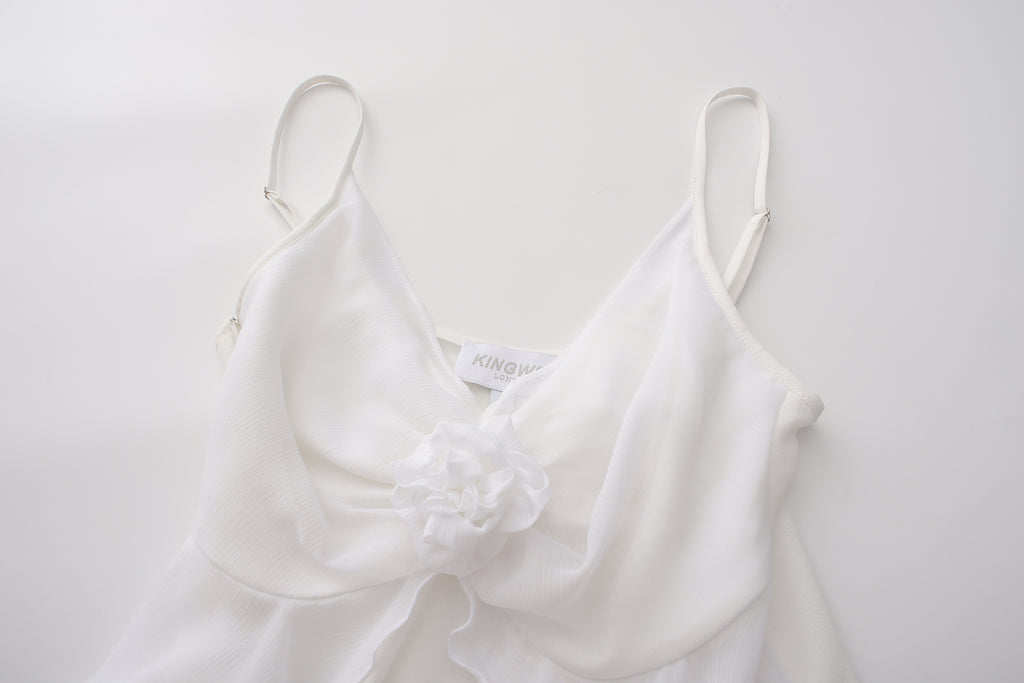 White Floral Camisole