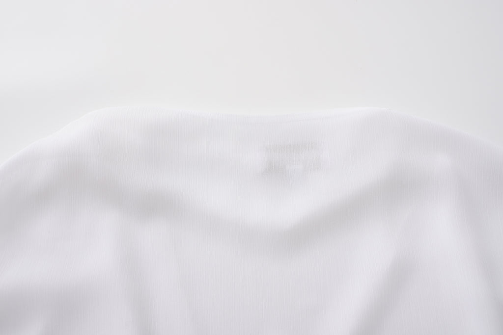 White V-neck Shirt