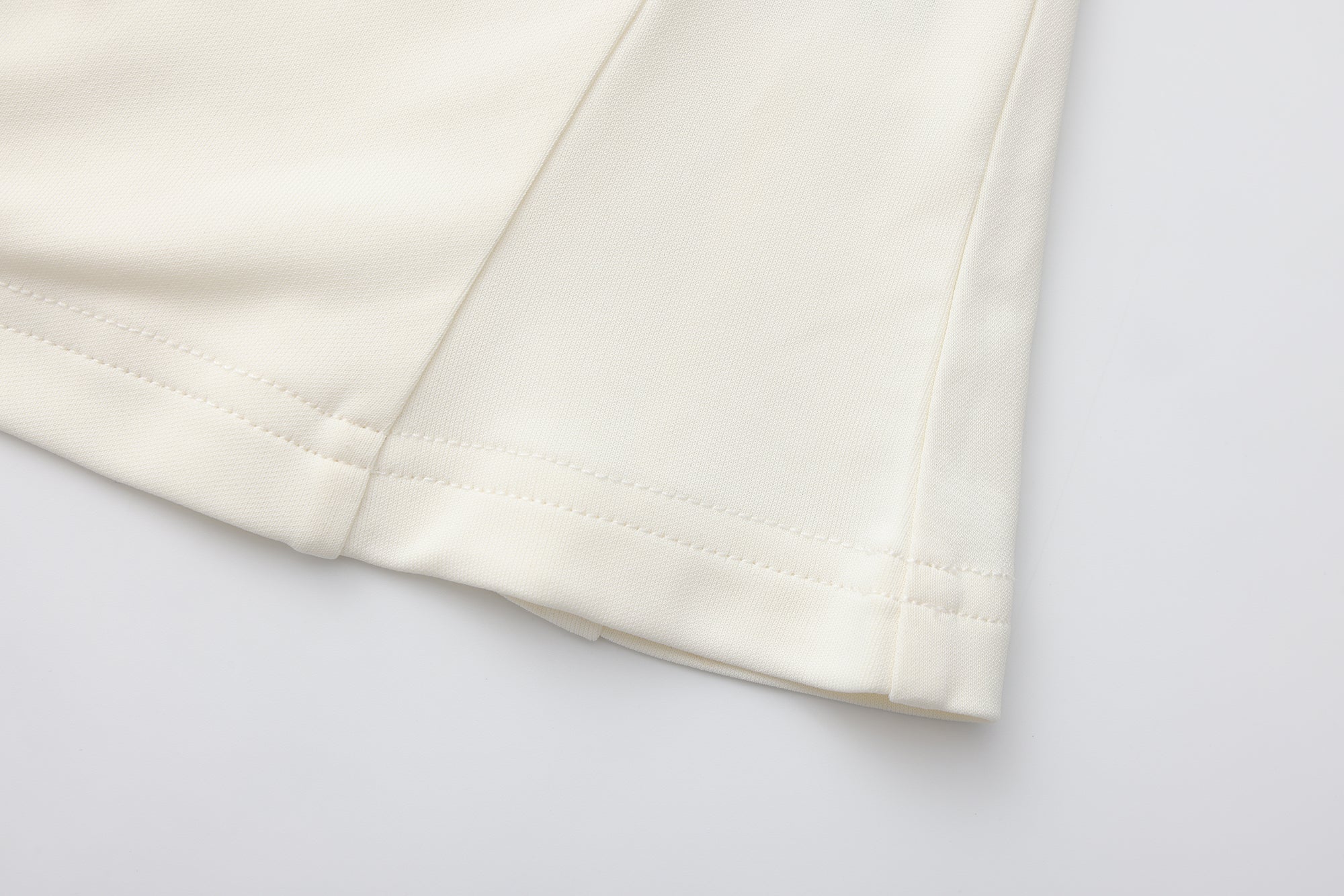 White Cowl Neck Gold Button Ribbon Blouse