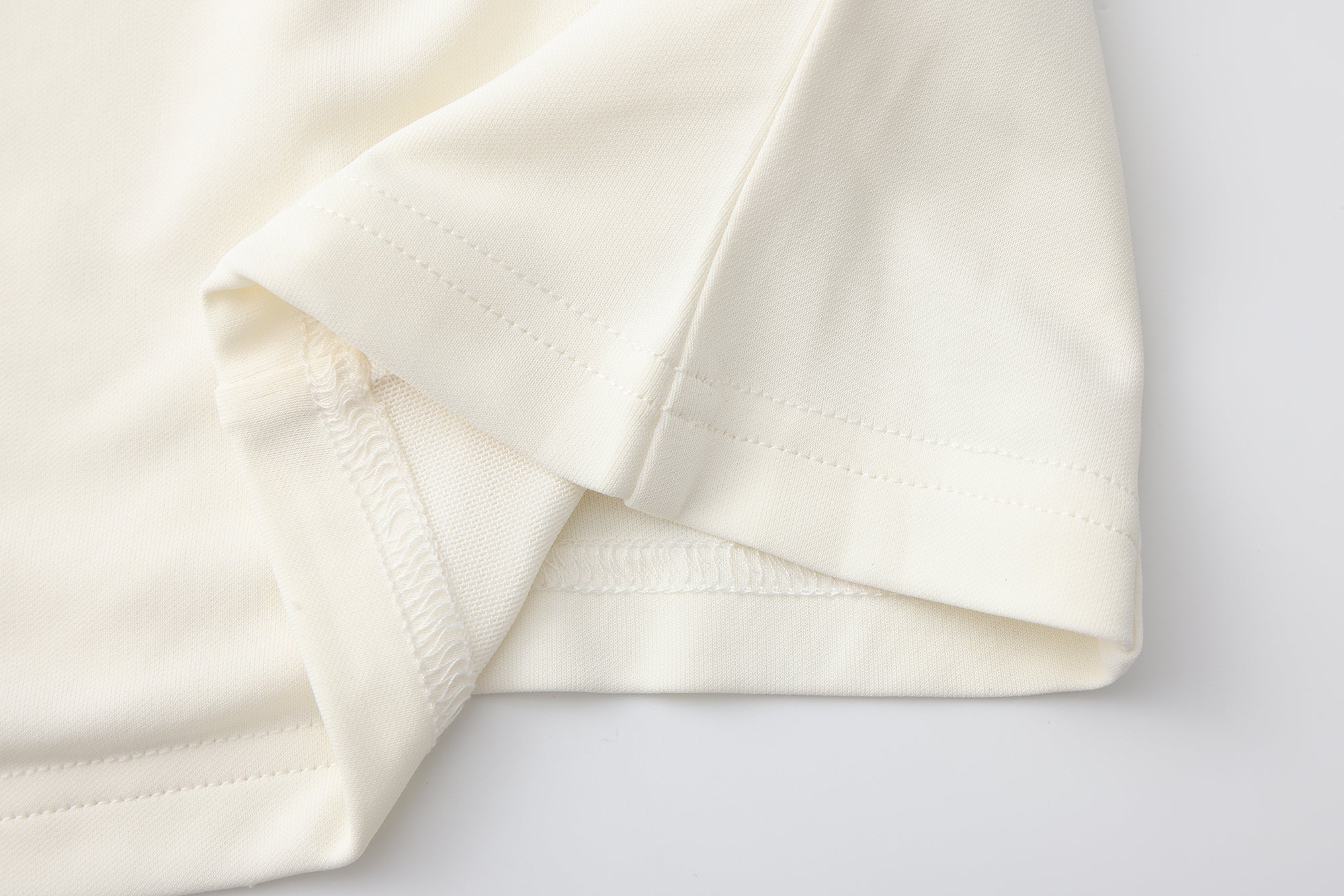 White Cowl Neck Gold Button Ribbon Blouse